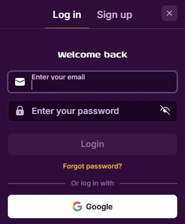 Instructies voor het inloggen bij Duckysino Casino