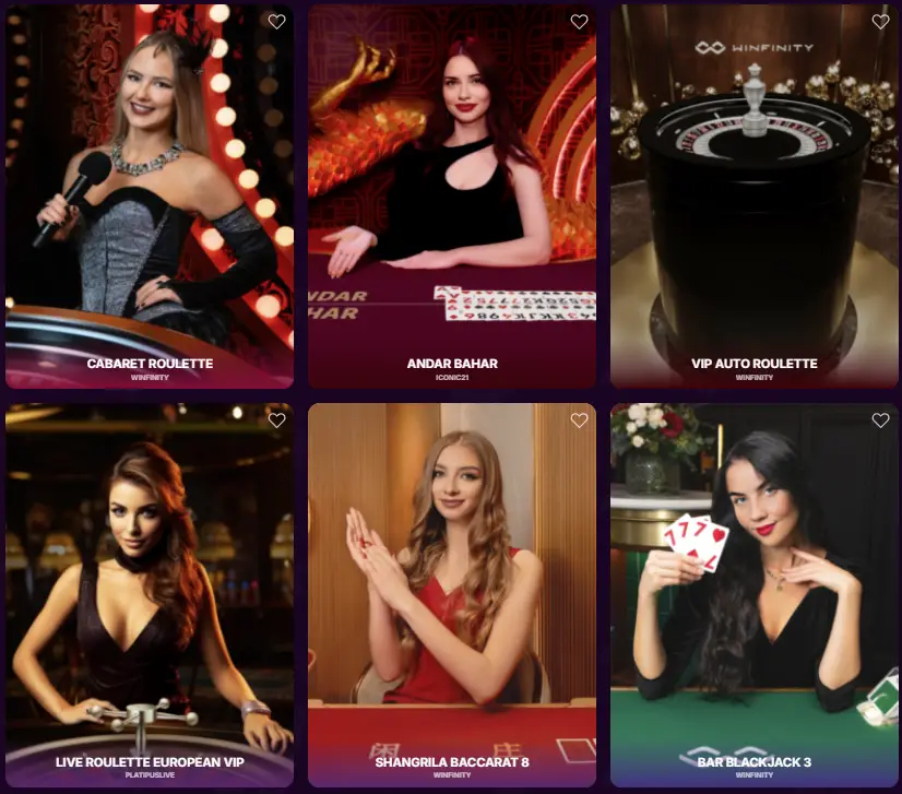 De beste live games bij Duckysino Casino
